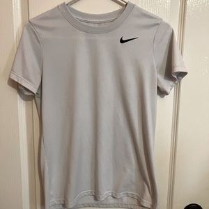 NIKE white tee size S